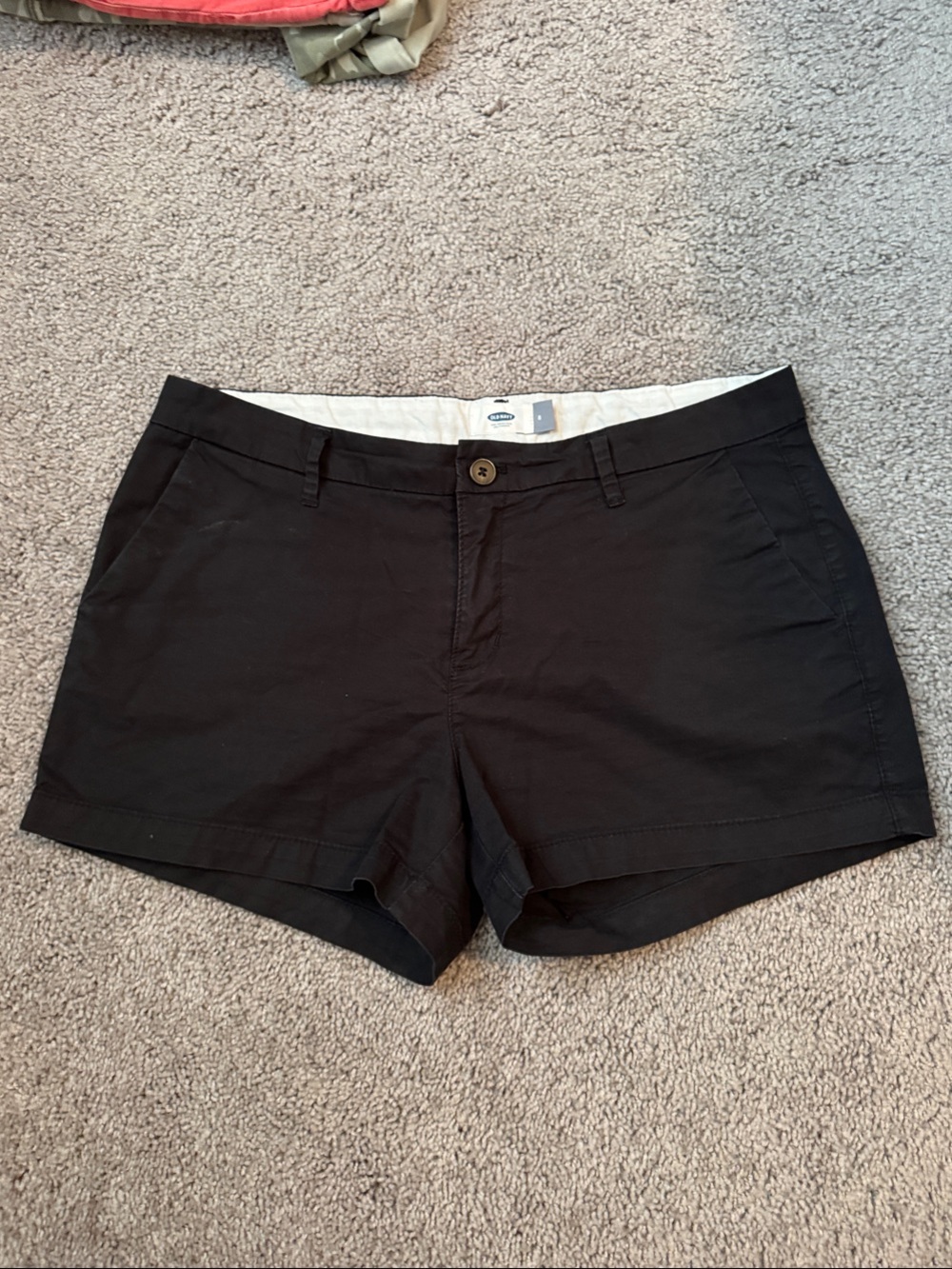 Old Navy Black Women's Chino Shorts - Casual Everyday